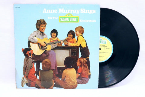 VINTAGE 1979 Anne Murray Sings Sesame Street LP Vinyl Record Album CTW 79006