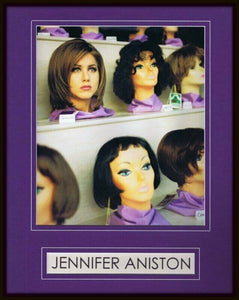 Jennifer Aniston with Wig Models Framed 11x14 Photo Display 