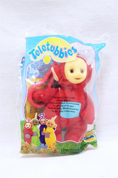 VINTAGE SEALED 1998 Burger King Teletubbies Po Finger Puppet