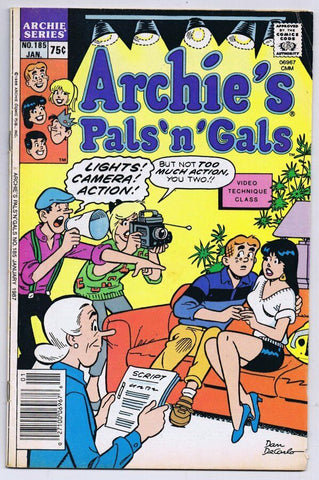  Archie's Pals 'n' Gals #185 ORIGINAL Vintage 1987 Good Girl Art GGA Veronica