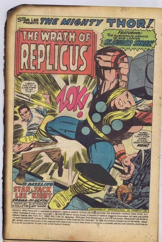 Marvel Spectacular #12 ORIGINAL Vintage 1974 Reprints Thor 141