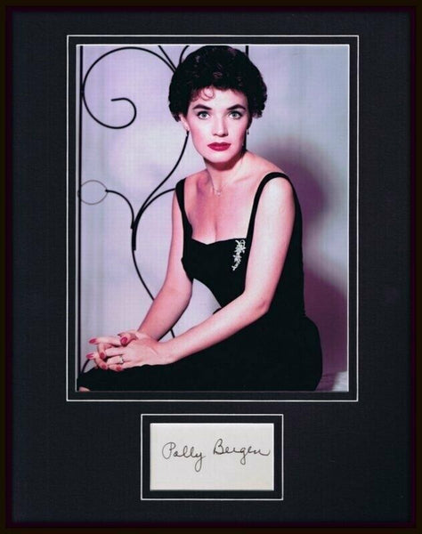 Polly Bergen Signed Framed 11x14 Photo Display JSA Cape Fear