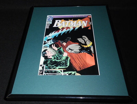 Batman #499 Knightfall DC Framed 11x14 ORIGINAL Comic Book Cover 