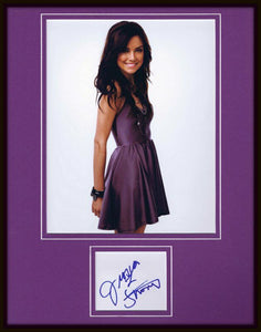 Jessica Stroup Beverly Hills 90210 Signed Framed 11x14 Photo Display JSA