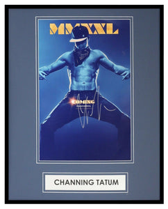 Channing Tatum Signed Framed 16x20 Photo Poster Display AW Magic Mike