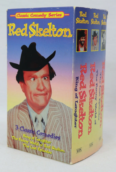 Red Skelton Classic Comedy Series Boxed Set VINTAGE VHS Cassette