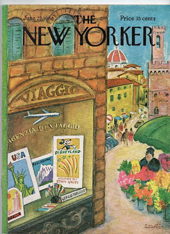 VINTAGE June 22 1968 New Yorker Magazine