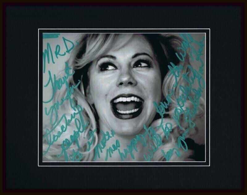 Kirsten Vangsness Signed Framed 11x14 Photo Display w/ Extensive Inscription 