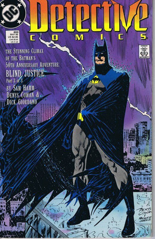 Detective Comics #600 ORIGINAL Vintage 1989 DC Comics Batman