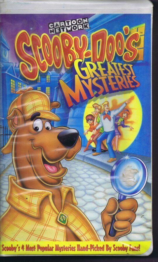 Scooby Doo's Greatest Mysteries VHS Clamshell Edition