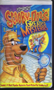 Scooby Doo's Greatest Mysteries VHS Clamshell Edition