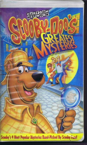 Scooby Doo's Greatest Mysteries VHS Clamshell Edition