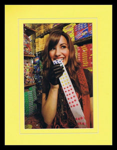 Demi Lovato 2008 at Candy Shop Framed 11x14 Photo Display