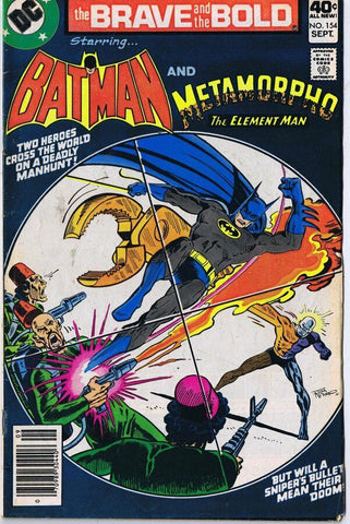 Brave and the Bold #154 ORIGINAL Vintage 1979 DC Comics Batman Metamorpho