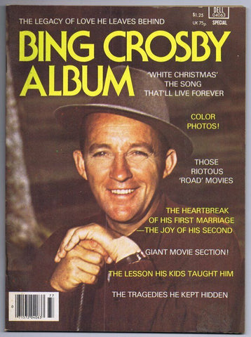 ORIGINAL Vintage 1977 Bing Crosby Album Magazine