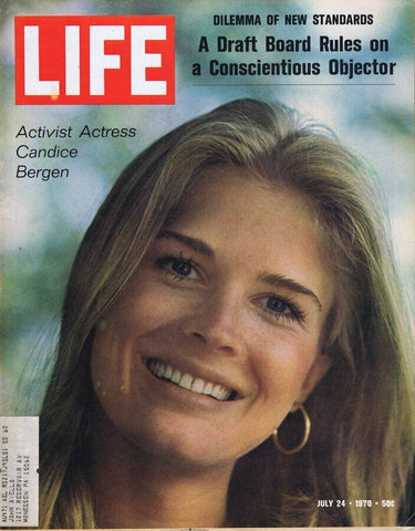 ORIGINAL Vintage Life Magazine July 24 1970 Candice Bergen