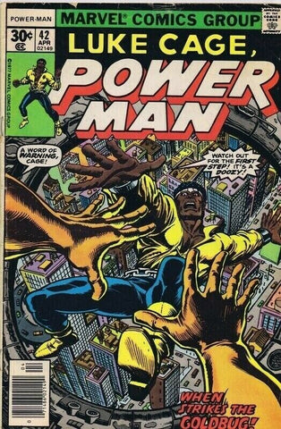 Luke Cage Power Man #42 ORIGINAL Vintage 1977 Marvel Comics 