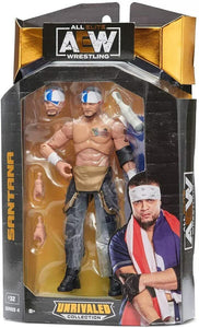 NEW SEALED 2021 AEW Unrivaled Santana Action Figure