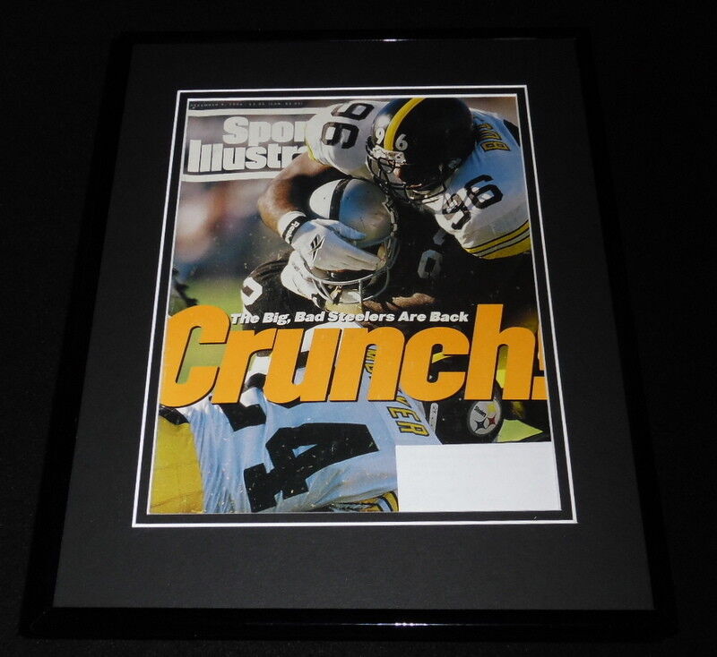 Brentson Buckner Framed ORIGINAL 1994 Sports Illustrated Cover Steelers