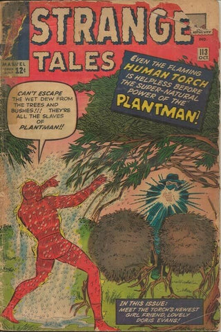 Strange Tales #113 ORIGINAL Vintage 1963 Marvel Comics 1st Plantman