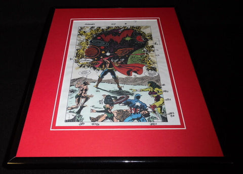 Avengers #309 Framed 11x14 Color Grade Display Official Repro Marvel