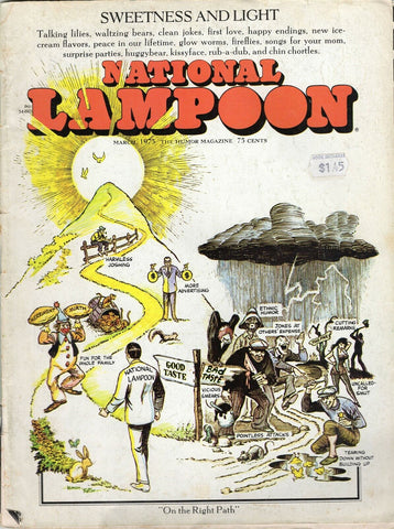 ORIGINAL Vintage March 1975 National Lampoon Magazine 