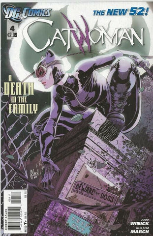 Catwoman #4 ORIGINAL Vintage 2012 DC Comics GGA