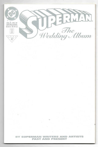 Superman Wedding Album #1 VINTAGE 1996 DC Comics