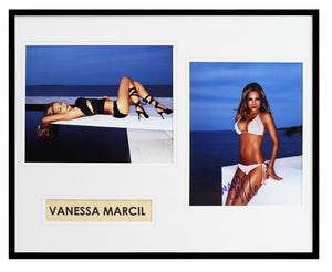 Vanessa Marcil Signed Framed 16x20 Bikini Heels Photo Display AW Las Vegas