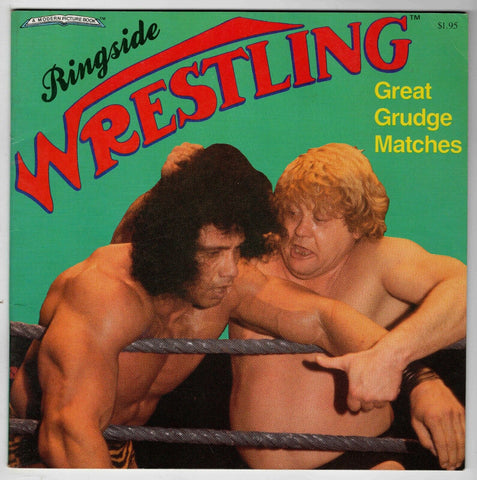 VINTAGE 1985 Ringside Wrestling Great Grudge Matches Book WWF