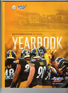 2019 Pittsburgh Steelers Yearbook TJ Watt Cover