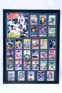 1987 Minnesota Twins World Series Champions Team Signed Framed 18x24 Photo Set