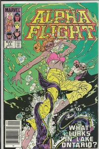 Alpha Flight #14 ORIGINAL 1984 Marvel Comics GGA