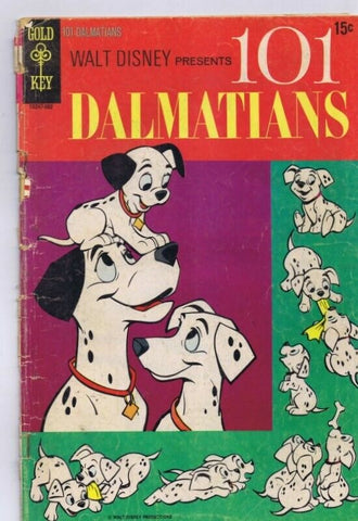 101 Dalmatians Movie Comics #1 ORIGINAL Vintage 1970 Gold Key Comics Disney