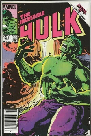 Incredible Hulk #312 ORIGINAL Vintage 1985 Marvel Comics 