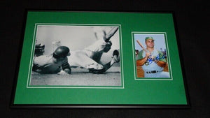 Sal Bando Signed Framed 12x18 Photo Display A's