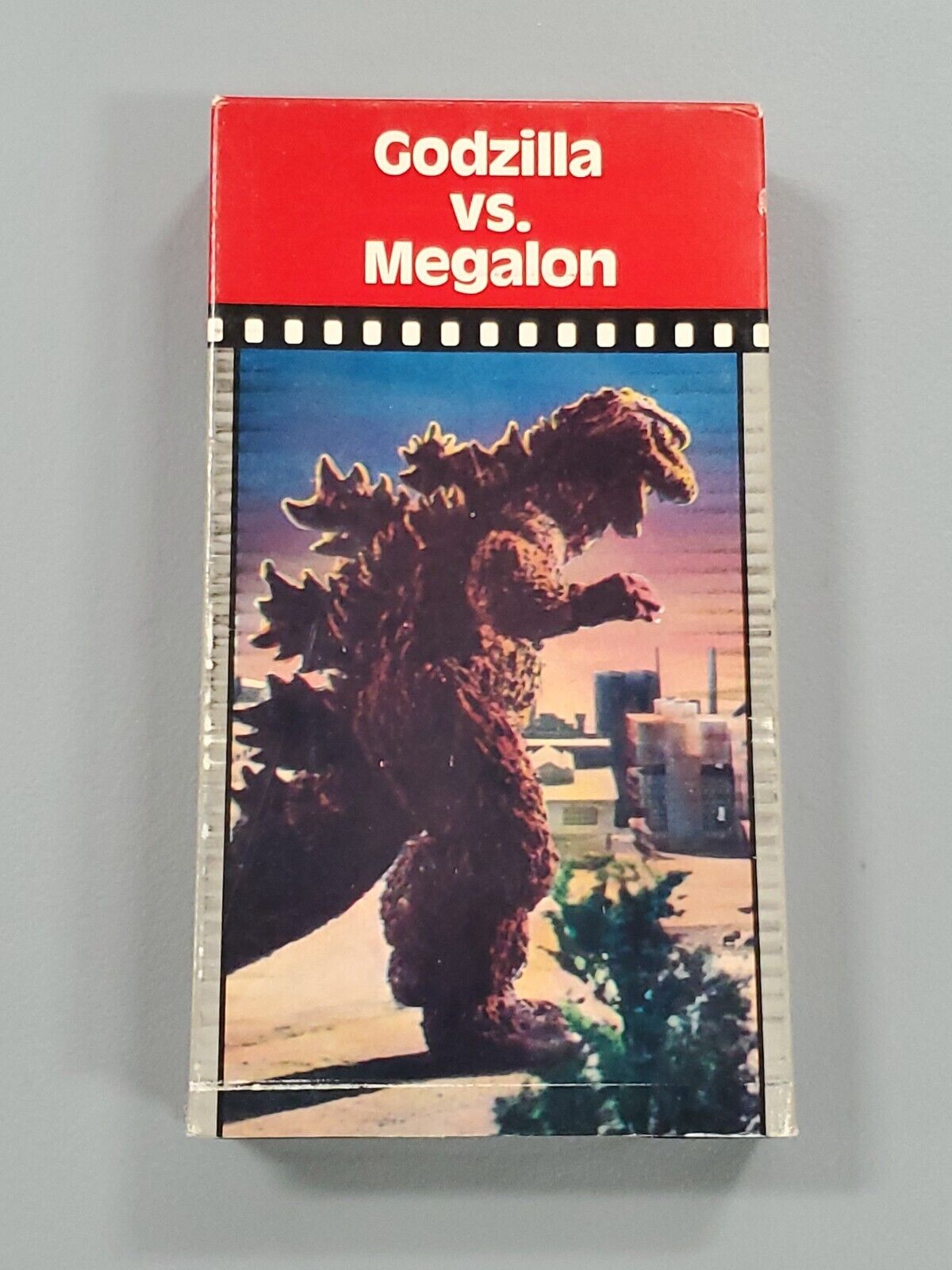 VINTAGE 1986 Video Treasures Godzilla vs Megalon VHS Cassette