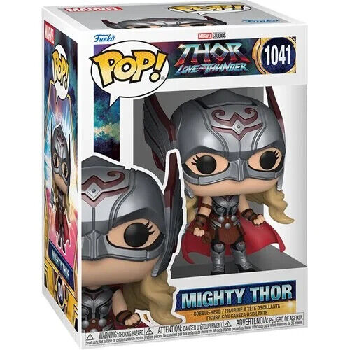 NEW SEALED 2022 Funko Pop Figure Thor Love and Thunder Mighty Thor Jane Foster