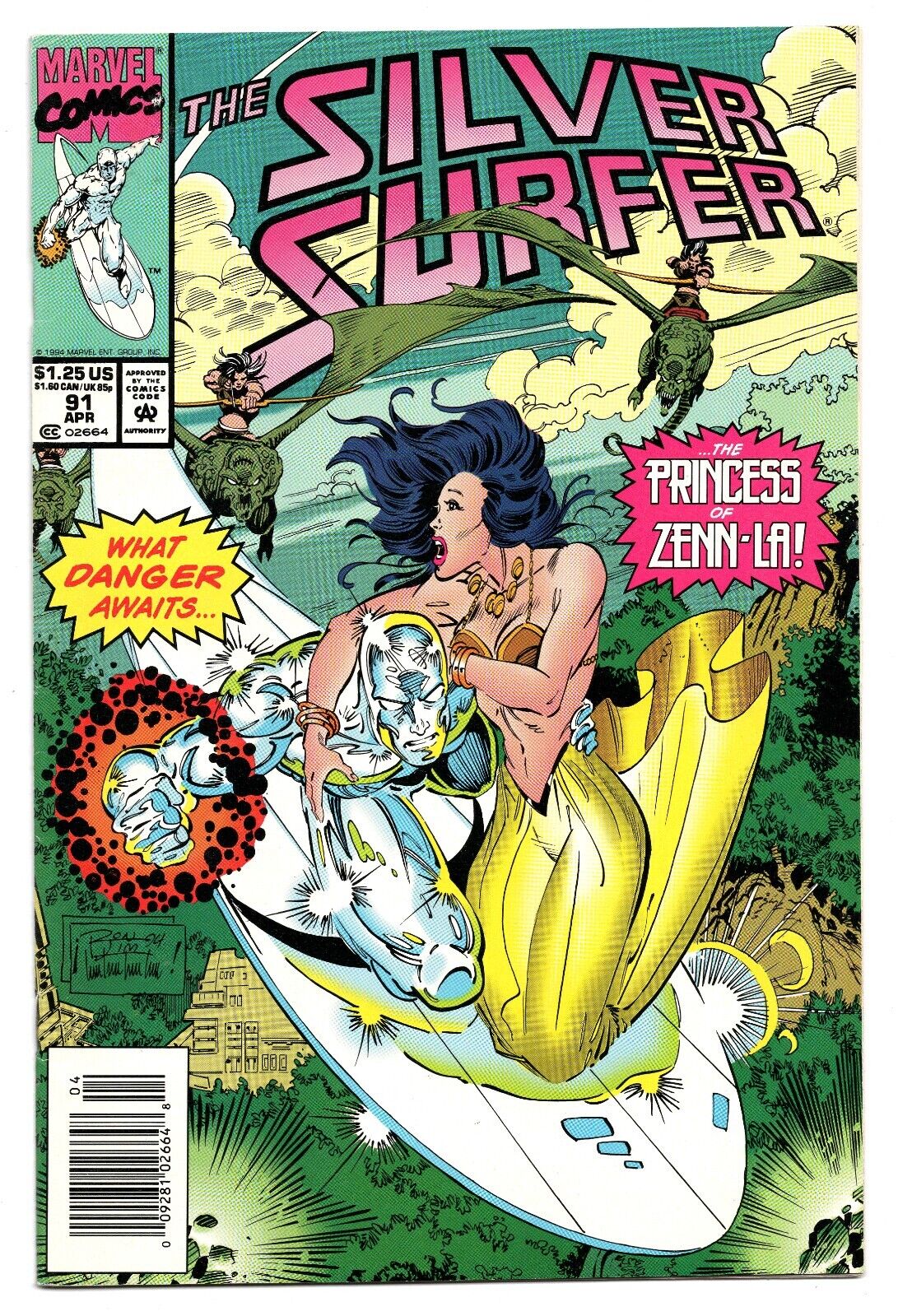 Silver Surfer #91 VINTAGE 1994 Marvel Comics