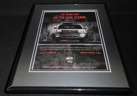 1999 Nissan XTerra Framed 11x14 ORIGINAL Vintage Advertisement