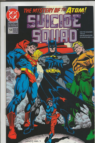 Suicide Squad #59 ORIGINAL Vintage 1991 DC Comics Batman Superman Aquaman