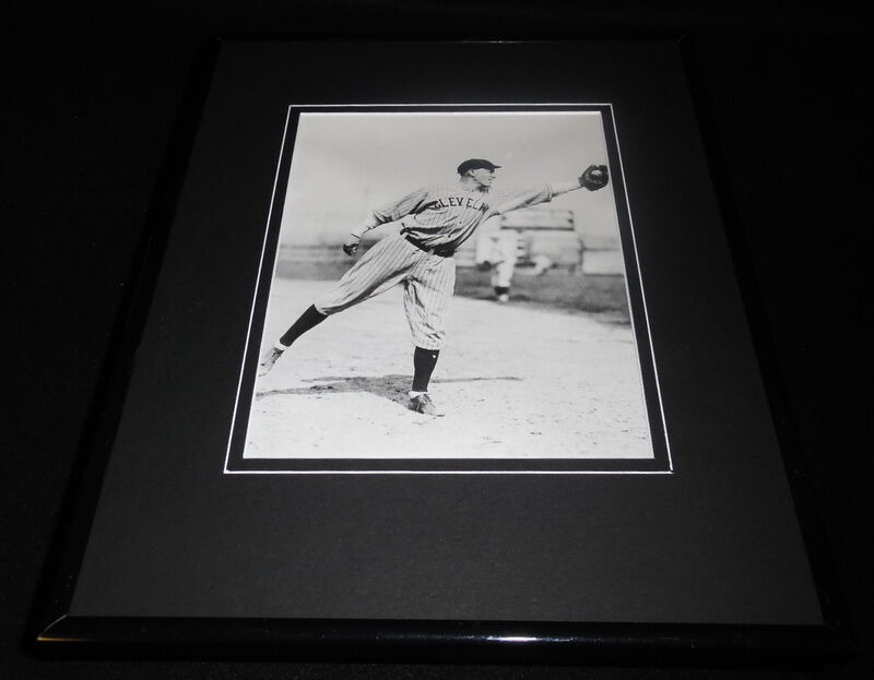 Bill Wambsganss Framed 11x14 Photo Display Indians