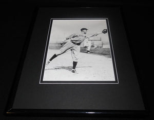 Bill Wambsganss Framed 11x14 Photo Display Indians