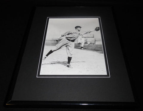 Bill Wambsganss Framed 11x14 Photo Display Indians