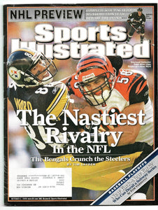 Oct 2 2006 Sports Illustrated Magazine Hines Ward Caleb Miller Steelers Bengals