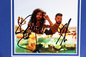 Dan + Shay Signed Framed 16x20 CD & Photo Display