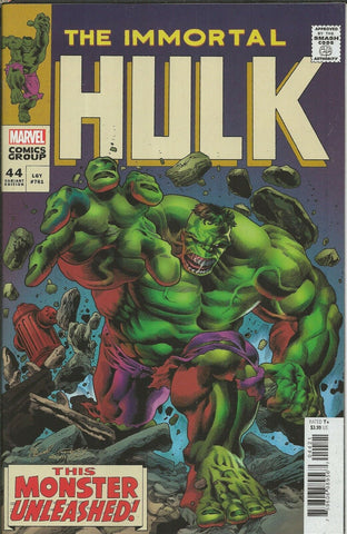 Immortal Hulk #44 2021 Marvel Comics Joe Bennett 