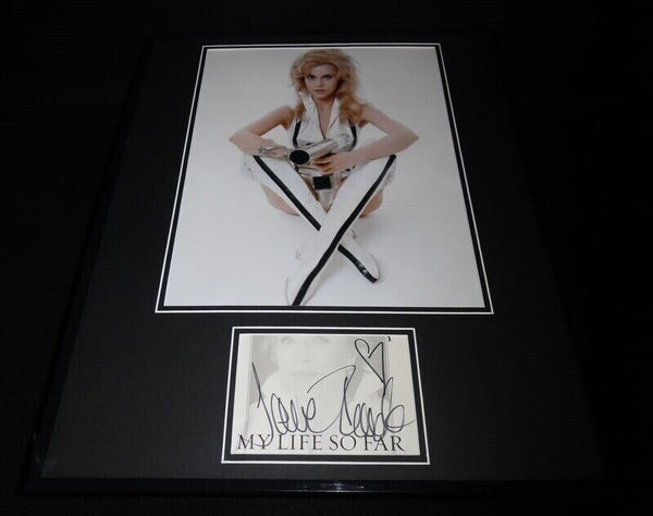 Jane Fonda Signed Framed 16x20 Photo Poster Display JSA Barbarella