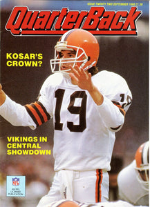 VINTAGE Sep 1988 NFL Gridiron Magazine Bernie Kosar Browns