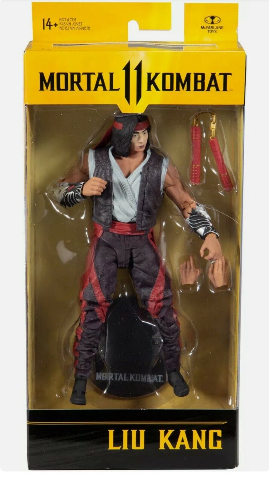 NEW SEALED 2021 McFarlane Mortal Kombat Series 5 Liu Kang Action Figure